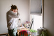 © ByLorena/Stocksy - HS Senior at home Lifestyle