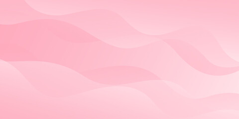 Abstract colorful pink curve background, pink beauty dynamic wallpaper with wave shapes. Template banner background for beauty products, sales, ads, pages, events, web, and others	