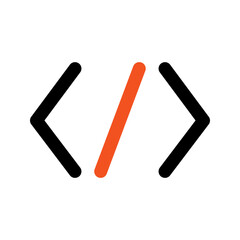 code outline color icon