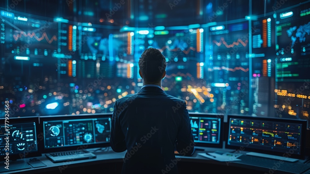 An encrypted secure trading platform, visualizing cybersecurity defenses, safe and reliable