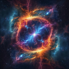 big bang, galaxy universe laniakea, milkyway illustrationn
