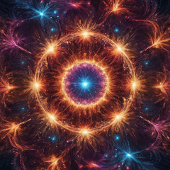 Wall Mural - big bang, galaxy universe laniakea, milkyway illustrationn