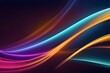 abstract colorful neon glowing waves background, backgrounds 