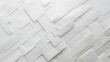 Elegant Geometric Patterns Forming Subtle Depth and Texture on Matte White Background