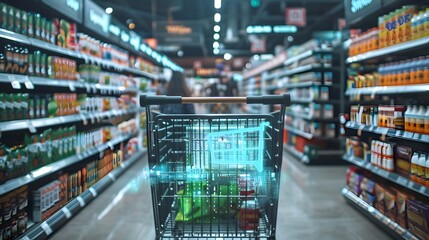 Intelligent Grocery Aisle:Optimized Retail Layout and Smart Shelf Technology