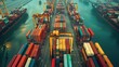 container shipping port