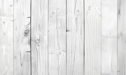 Wall Mural - white wood background, Generative AI 