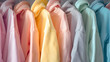 pastel colored hoodies in the colors