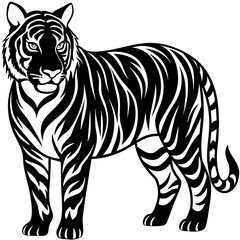 Sticker - zebra illustration