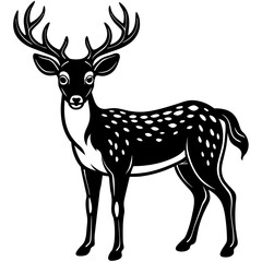      Deer vector illustration
