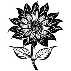 Flower vector illustration