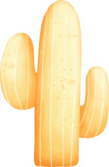 Sticker - illustration of a cactus