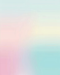 Wall Mural - pretty pastel colored gradient. AI generative