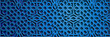 Geometric 3d arabic islamic blue pattern, Pattern Asia.