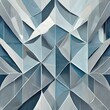 abstract geometric background.a light blue-gray wall pattern inspired by calming aesthetics, incorporating subtle geometric shapes or soft abstract forms. The pattern should evoke tranquility and sere