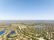 Parkland Florida aerial stock photo 2024