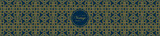 Fototapeta Paryż - Vintage asia gold blue pattern Chinese, Abstract pattern Japanese and Korean.