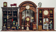 Historical Time Machine A time machine set with historical eras, period costumes, and time-traveling adventures for historical exploration shows.