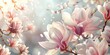 Soft pink spring flowers as a background ,wallpaper ,tulips ,cherry blossom ,Chinese rose ,flowers ,bloom ,beginning of spring .