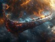 Interstellar Viking longships navigating cosmic rays