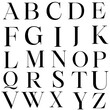 © Iqbal - English alphabets font