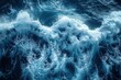 blue sea, top view, wallpaper, high resolution, hyper realistic water texture