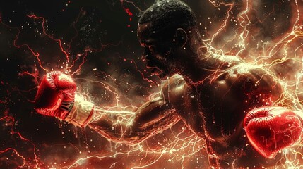 Poster - Electrifying Boxer