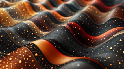 Wall Mural - Cosmic Waves