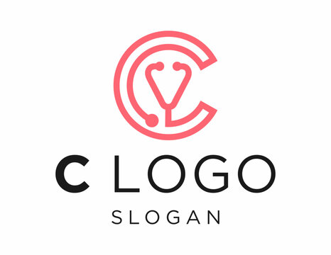 Logo about Letter C care on a white background. created using the CorelDraw application.