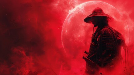 Canvas Print - Samurai Eclipse