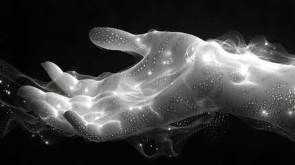 Canvas Print - Luminous Hand