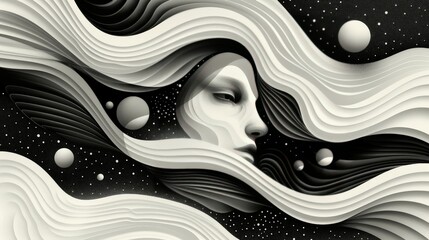 Wall Mural - Cosmic Flow