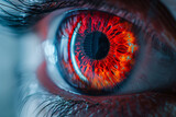close up of eye, iris and pupil looking, human vision (3)