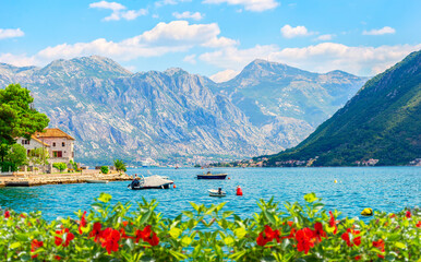 Poster - Flowers in Perast