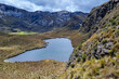 Lago na Cordilheira dos Andes