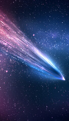 Wall Mural - Comet Space HD