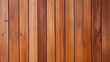 Wooden brown wall, vertical panels as wood texture pattern, plank panel board with space vor design