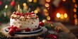 new year christmas baking cake sweets Generative AI