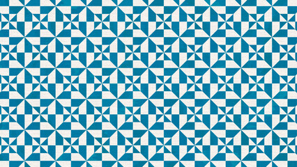 Naklejka na meble retro pop geometric abstract seamless pattern, vector graphic resources, 16:9 widescreen wallpaper / backdrop,	
