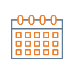 Poster - calendar icon set