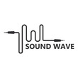 sign of Sound waves logo vector illustration