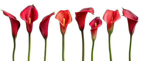 Assortment of pink flowers and berries artistically arranged, creating a lush bouquet on a transparent background