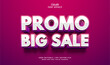 Promo Big Sale Editable Text Effect Style 3D Advertising & Marketing Theme