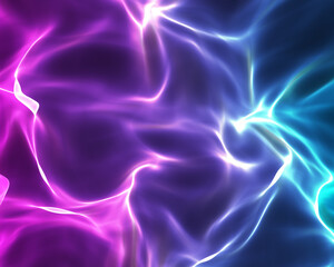 Wall Mural - colorful lights curved dynamic elegance abstract background.