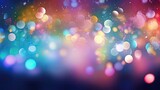 Fototapeta  - rainbow of glittery lights background