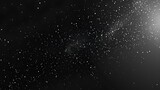 Fototapeta Kosmos - black clear background with stars