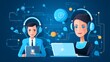 AI in Customer Service AI is employed in customer support to enhance efficiency