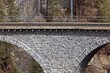 Detail views of Landwasser Viaduct