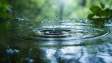 Fototapeta  - water drop splash