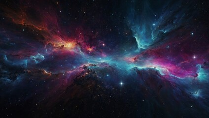 galaxy background with stars and nebula